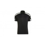 Adidas Performance Ανδρικό Κοντομάνικο Polo T-Shirt Μαύρο, Λευκό