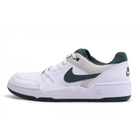 Nike Full Force Low Ανδρικά Sneakers Λευκά, Κυπαρισσί