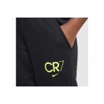 Nike Cr7 Club Fleece Παιδικό Παντελόνι Φόρμας Μαύρο