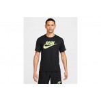 Nike Miler Run Energy Dri-FIT Ανδρικό Κοντομάνικο T-Shirt Μαύρο