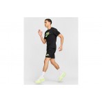 Nike Miler Run Energy Dri-FIT Ανδρικό Κοντομάνικο T-Shirt Μαύρο