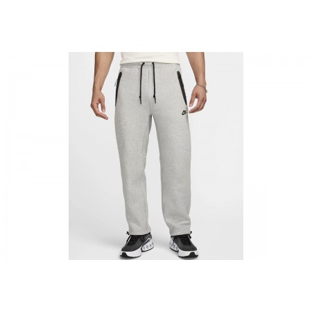 Nike Tech Fleece Ανδρικό Παντελόνι Φόρμας Γκρι