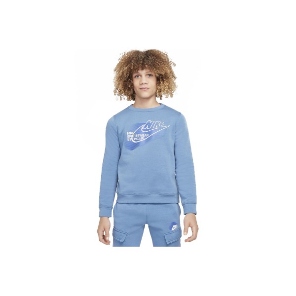 Nike Sportswear Standard Issue Μπλούζα Με Λαιμόκοψη (HM4336 429)