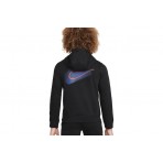 Nike Sportswear Standard Issue Παιδικό Φούτερ Με Κουκούλα Μαύρο