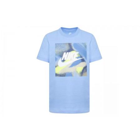 Nike Sportswear Παιδικό Κοντομάνικο T-Shirt Σιέλ