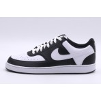 Nike Court Vision Low Ανδρικά Sneakers Μαύρα, Λευκά