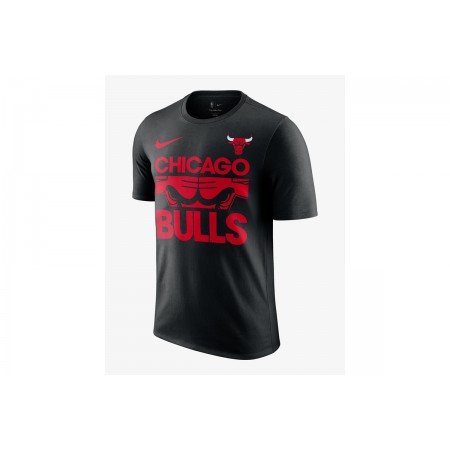 Nike NBA Chicago Bulls Courtside Ανδρικό Κοντομάνικο T-Shirt