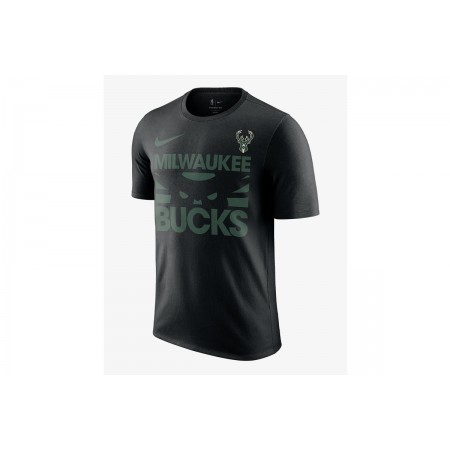 Nike NBA Milwaukee Bucks Courtside Ανδρικό Κοντομάνικο T-Shirt