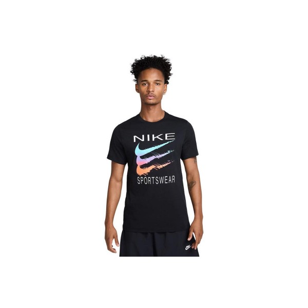 Nike Sportswear Swoosh T-Shirt Ανδρικό (HQ8094 010)