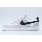 Nike Court Vision Low Ανδρικά Sneakers Γκρι, Λευκά, Μαύρα