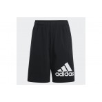 Adidas Performance Essentials Big Logo Αθλητική Βερμούδα Μαύρη