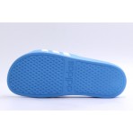 Adidas Originals Adilette Aqua Παντόφλες Γαλάζιες, Λευκές