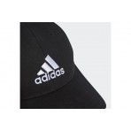 Adidas Performance Cotton Twill Baseball Καπέλο Strapback Μαύρο