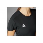 Adidas Performance Adizero Essentials Γυναικείο T-Shirt Μαύρο