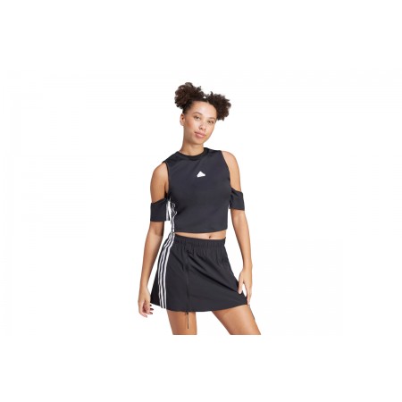 Adidas Performance Dance Crop Top Κοντομάνικη Crop Top Μπλούζα