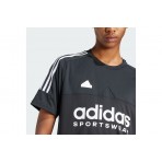 Adidas Performance Ανδρικό Κοντομάνικο T-Shirt Μαύρο