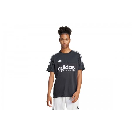 Adidas Performance Ανδρικό Κοντομάνικο T-Shirt Μαύρο