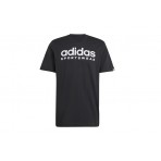 Adidas Performance Sportswear Ανδρικό Κοντομάνικο T-Shirt Μαύρο