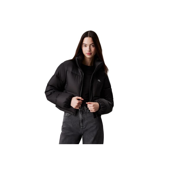 Calvin Klein Down Cropped Μπουφάν Puffer Γυναικείο (J20J223577 BEH)