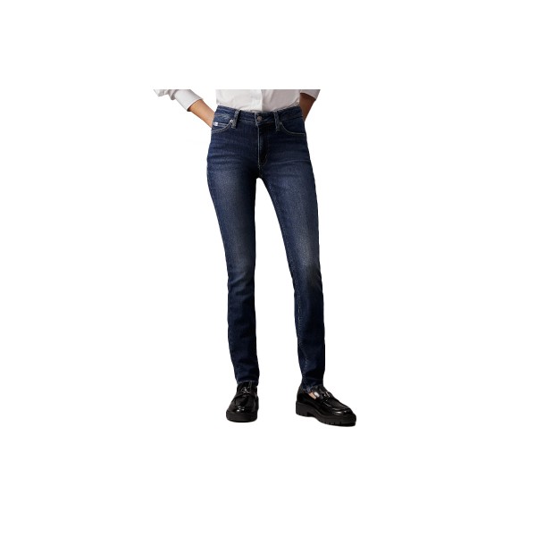 Calvin Klein Skinny Παντελόνι Τζιν Γυναικείο (J20J223646 1BJ)