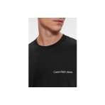 Calvin Klein Ανδρικό Κοντομάνικο T-Shirt Μαύρο (J30J324671 BEH)