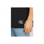 Calvin Klein Badge Relaxed Tee Ανδρικό Κοντομάνικο T-Shirt Μαύρο