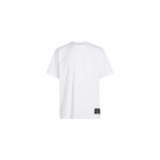 Calvin Klein Badge Relaxed Tee Ανδρικό Κοντομάνικο T-Shirt Λευκό