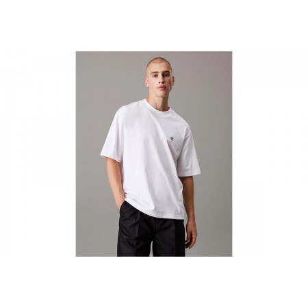 Calvin Klein Ανδρικό Κοντομάνικο T-Shirt Λευκό