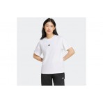 Adidas Performance Essentials Small Logo Γυναικείο Κοντομάνικο T-Shirt Λευκό