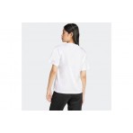 Adidas Performance Essentials Small Logo Γυναικείο Κοντομάνικο T-Shirt Λευκό