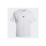 Adidas Performance Essentials Small Logo Γυναικείο Κοντομάνικο T-Shirt Λευκό