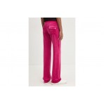 Juicy Couture Straight Leg Γυναικείο Παντελόνι Φόρμας Φούξια