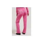 Juicy Couture Velour Γυναικείο Παντελόνι Φόρμας Φούξια