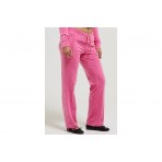 Juicy Couture Velour Γυναικείο Παντελόνι Φόρμας Φούξια