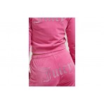 Juicy Couture Velour Γυναικείο Παντελόνι Φόρμας Φούξια