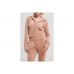 Juicy Couture Velour Γυναικείο Παντελόνι Φόρμας Μπεζ