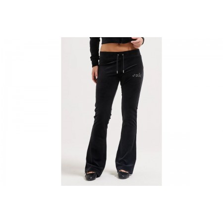 Juicy Couture Regal Velour Straight Leg Παντελόνι Φόρμας Γυναικείο 