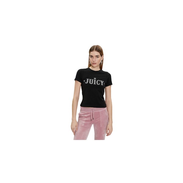 Juicy Couture Ryder Rodeo Fitted T-Shirt Γυναικείο (JCBCT223826 101)