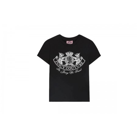 Juicy Couture Enzo Dog Crest T-Shirt Γυναικείο 
