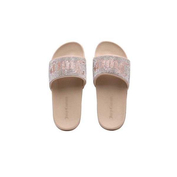 Juicy Couture Diamante Branded Slide Παντόφλες (JCFYL222054 246)