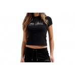 Juicy Couture Mon Amour Γυναικείο Κοντομάνικο T-Shirt Μαύρο