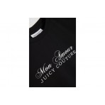 Juicy Couture Mon Amour Γυναικείο Κοντομάνικο T-Shirt Μαύρο