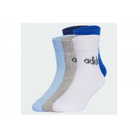 Adidas Performance Kids Lin Ank Κάλτσες Κοντές 5 Ζευγάρια 