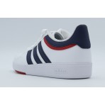 Adidas Performance Hoops 4.0 Sneakers Λευκά, Μπλε Σκούρο, Κόκκινα