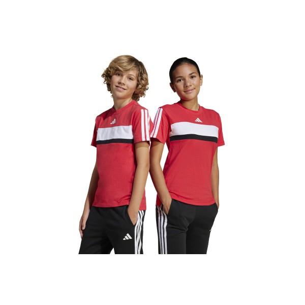 Adidas Performance Seasonal Essentials 3 Stripes T-Shirt (JI6213)