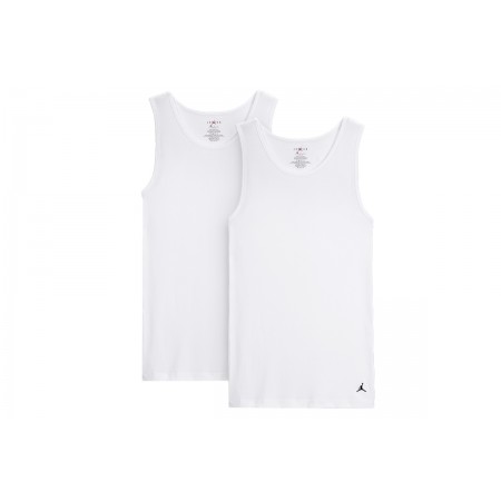 Jordan Flight Cotton Stretch Undershirt Μπλούζα Αμάνικη 2 Τεμάχια 