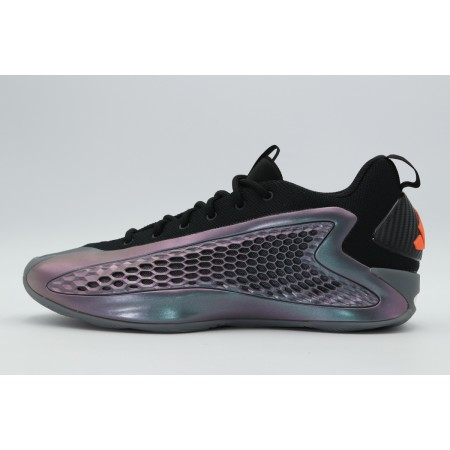 Adidas Anthony Edwards 1 Low Ανδρικά Μπασκετικά Παπούτσια Γκρι, Μαύρα