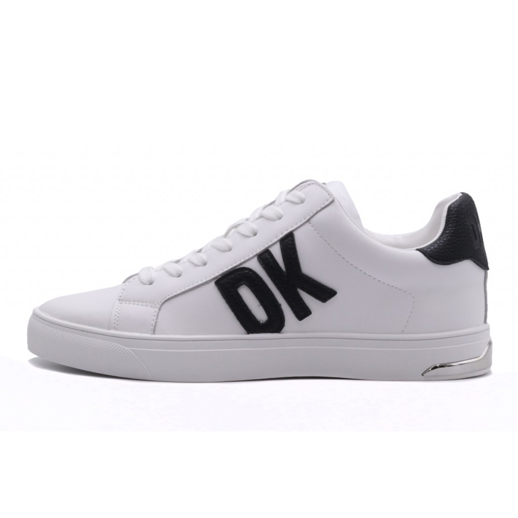 DKNY K1300916 ABENI-LACE UP SNEAKER WHITE - Quality Shoes