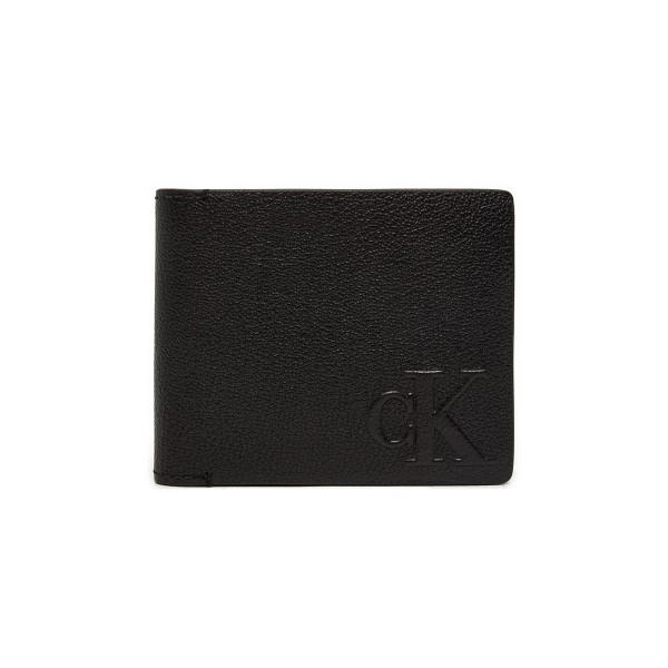 Calvin Klein Logo Emboss Bifold W-Coin Πορτοφόλι (K50K512594 BEH)