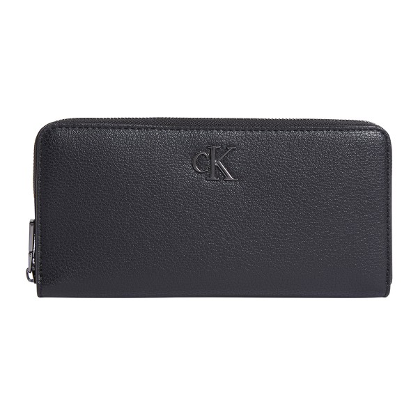 Calvin Klein Minimal Monogram Zip Around Πορτοφόλι (K60K612266 0GR)